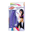 Double Delight Dual Penetration Vibrating Rabbit Cock Ring in retail packaging