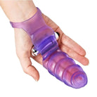 Frisky Finger Vibe Double Finger Banger Vibrating G-spot Glove at the Haus of Shag