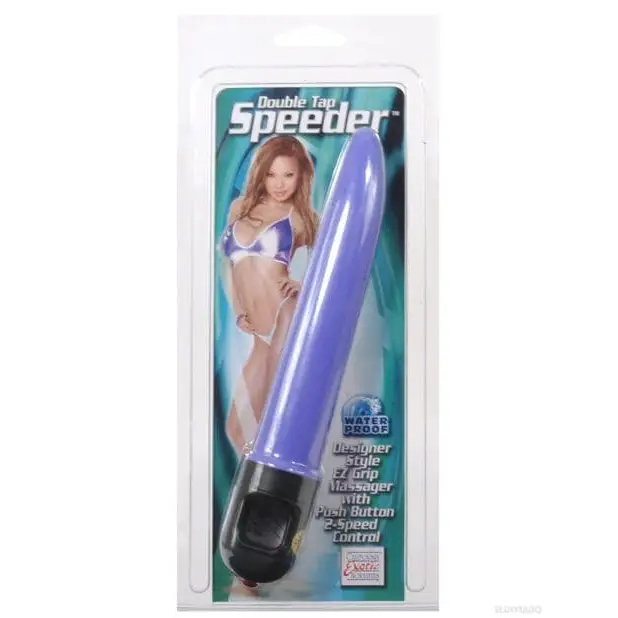 CalExotics Vibrator Purple Double Tap Speeder at the Haus of Shag