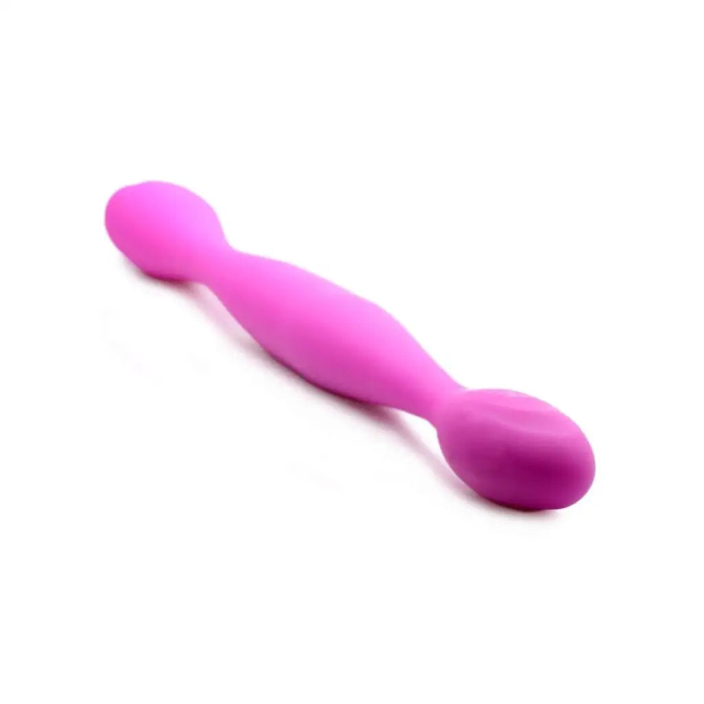 inmi Double Ended Vibrator Double Thump 7x Rechargeable Silicone Double Dildo at the Haus of Shag