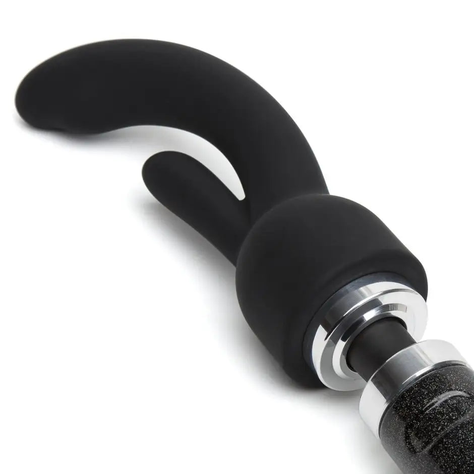 Doxy 3 Rabbit Attachment - Black - Wand Attachment