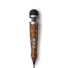 Zebra print umbrella with black handle from Doxy Die Cast 3 Compact Wand collection