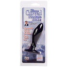 CalExotics Plug Dr Joel Kaplan Silicone Prostate Probe Curved - Black at the Haus of Shag