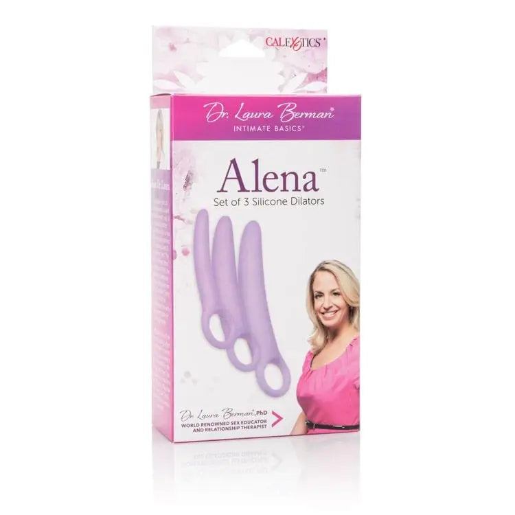 CalExotics Sextoys for Couples Dr Laura Berman Alena Set Of 3 Silicone Dilators at the Haus of Shag