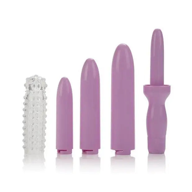 CalExotics Sexual Enhancers Dr. Laura Berman Intimate Basics Dilator Set - Lavender at the Haus of Shag