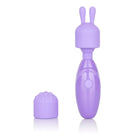 CalExotics Vibrator Dr Laura Berman Olivia Rechargeable Mini Massager W/ Attachments at the Haus of Shag