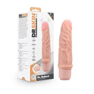 Dr. Skin Silicone Dr. Robert 7 In Vibrating Dildo - Beige - Vibrators