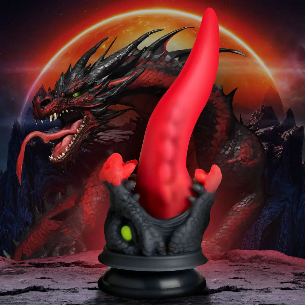 Dragon Roar Silicone Dildo - Dildos