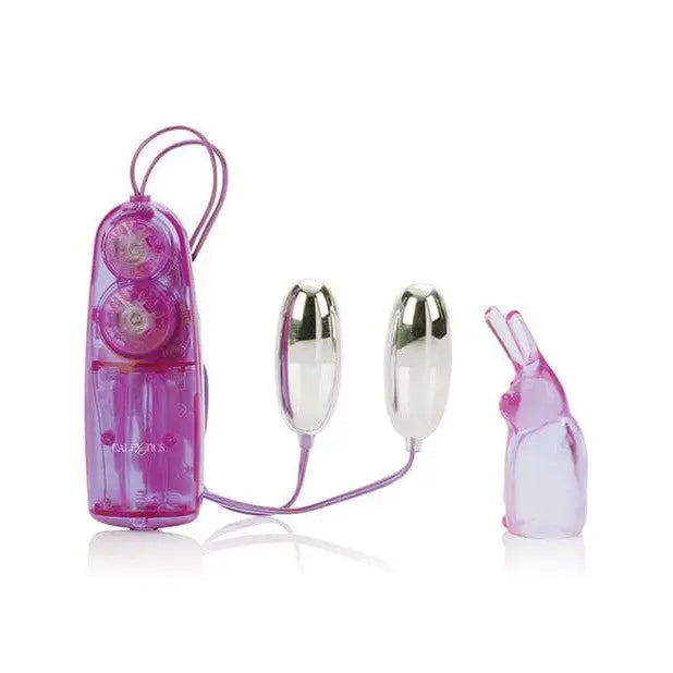 CalExotics Stimulators Dual Bunny Teaser - Purple at the Haus of Shag