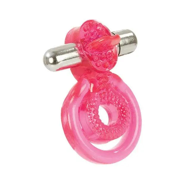 CalExotics Stimulators Dual Clit Flicker - Pink at the Haus of Shag