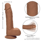 Dual Density Silicone Stud 6.25in - Realistic Dildo