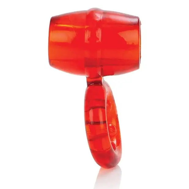 CalExotics Penis Enhancement Dual Support Magnum Ring - Red at the Haus of Shag