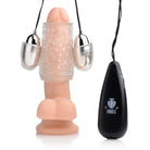 Trinity Vibes Vibrator Dual Vibrating Penis Sheath at the Haus of Shag