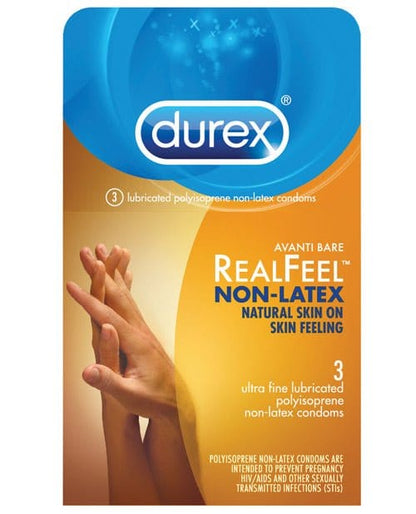 Durex Condoms 3 Durex RealFeel Non-Latex Condoms at the Haus of Shag