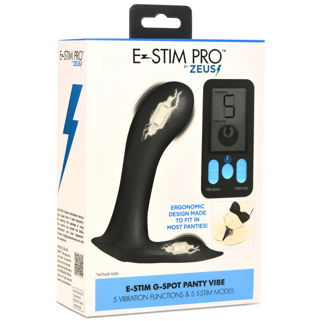 E-stim G-spot Silicone Panty Vibe - Wearable Vibrator