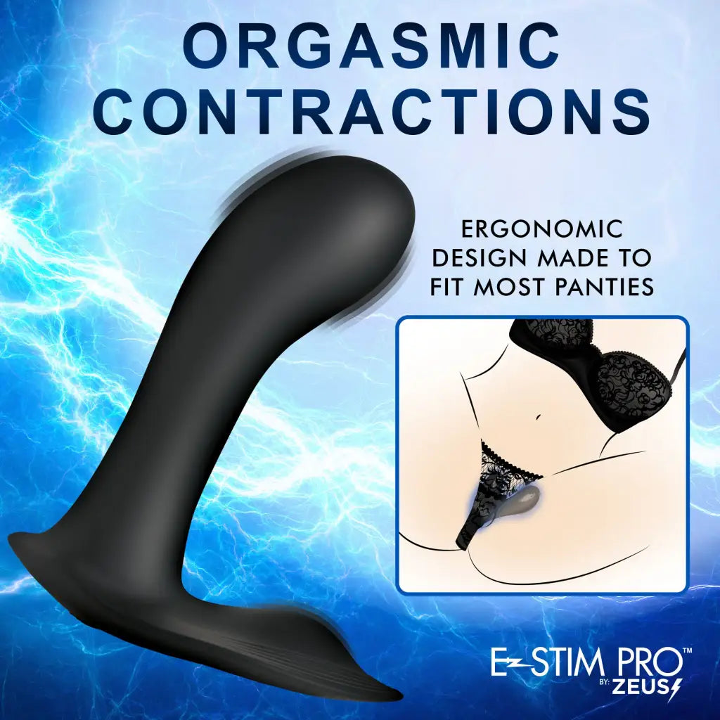 E-stim G-spot Silicone Panty Vibe - Wearable Vibrator