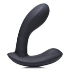 Zeus Electro Black E-stim Pro Silicone Vibrating Prostate Massager With Remote Control at the Haus of Shag