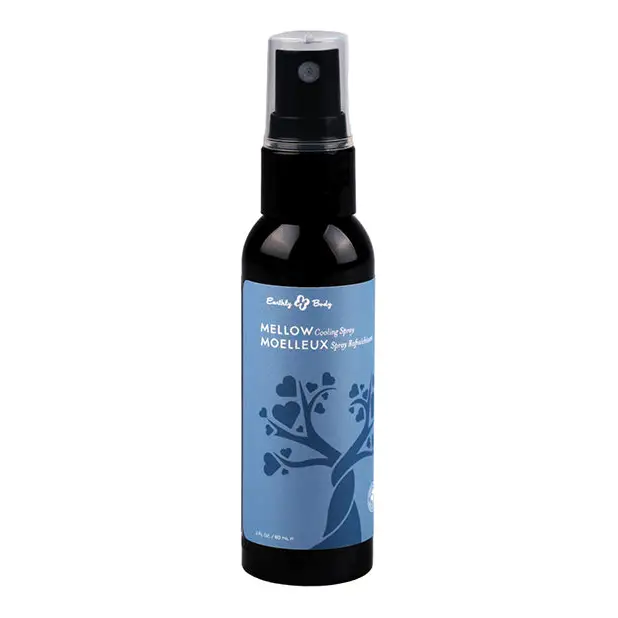 Earthly Body Hemp Seed By Night Mellow Cooling Spray 2 oz. - Bath Additives