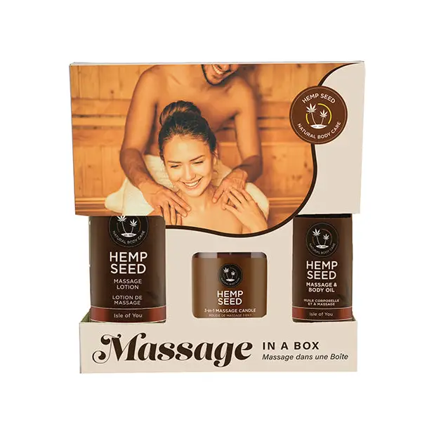 Earthly Body Massage In A Box Isle of You - Massage Oil