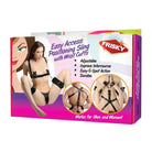 Frisky Full Body Restraint Easy Access Thigh Sling With Wrist Cuffs at the Haus of Shag