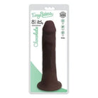 Curve Novelties Dildos Easy Rider BioSkin Dual Density Dong 8in Chocolate at the Haus of Shag