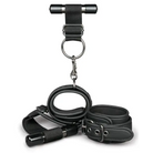 Easy Toys Over The Door Wrist Cuffs - Black - Cuffs