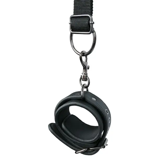 Easy Toys Over The Door Wrist Cuffs - Black - Cuffs