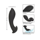 CalExotics Plug Eclipse Liquid Silicone Flex Probe - Black at the Haus of Shag