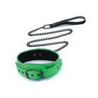 Electra Collar & Leash Green - Pink - Collar