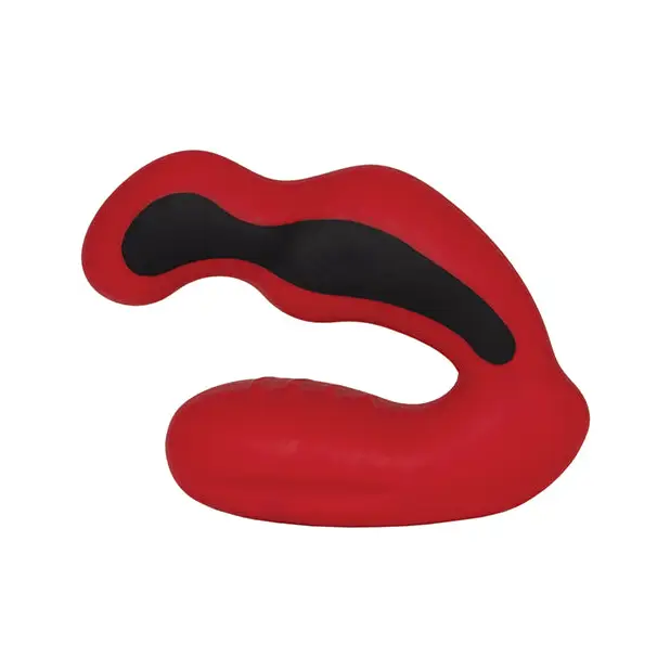 Electrastim Silicone Fusion Habanero Prostate Massager - Red/black - Stimulators