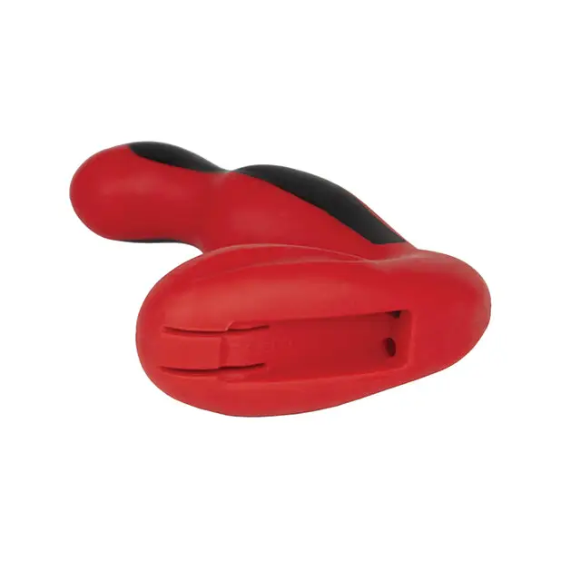 Electrastim Silicone Fusion Habanero Prostate Massager - Red/black - Stimulators