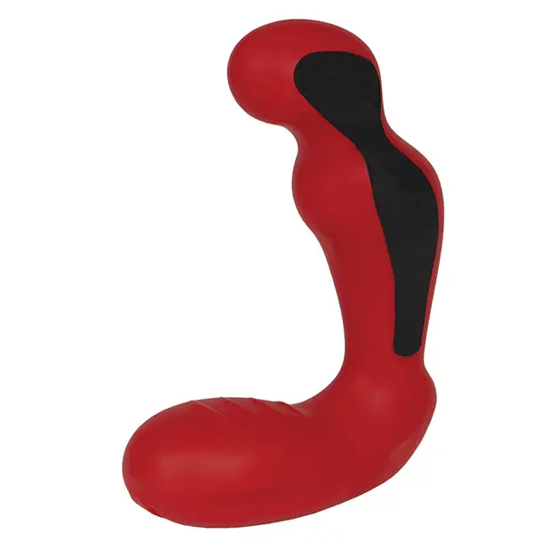 Electrastim Silicone Fusion Habanero Prostate Massager - Red/black - Stimulators