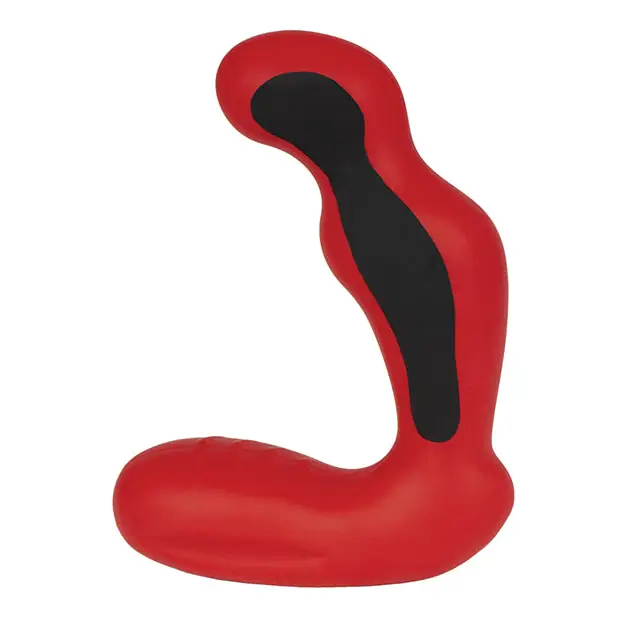 Electrastim Silicone Fusion Habanero Prostate Massager - Red/black - Stimulators