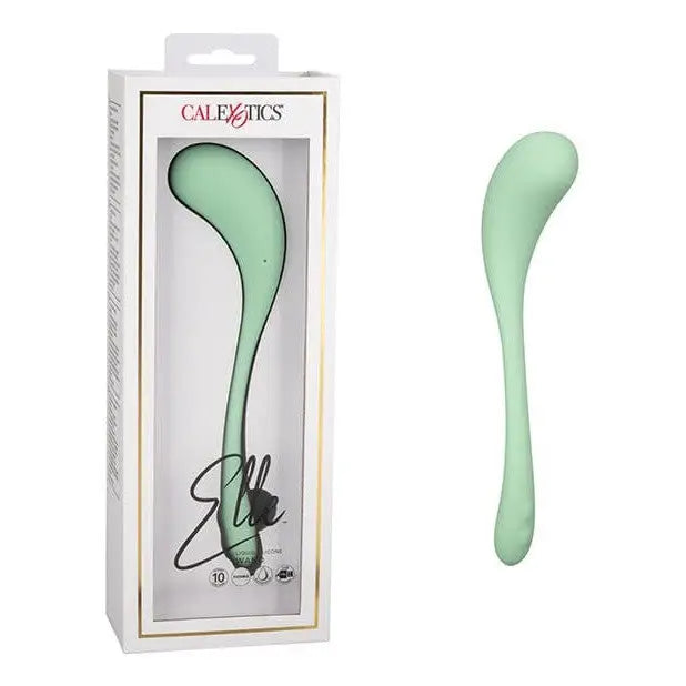 CalExotics Massage Products Elle Liquid Silicone Wand - Green at the Haus of Shag