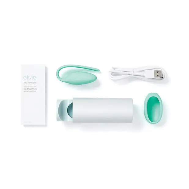 Elvie Trainer - The Tracking Kegel Exerciser - Green - Kegel Balls