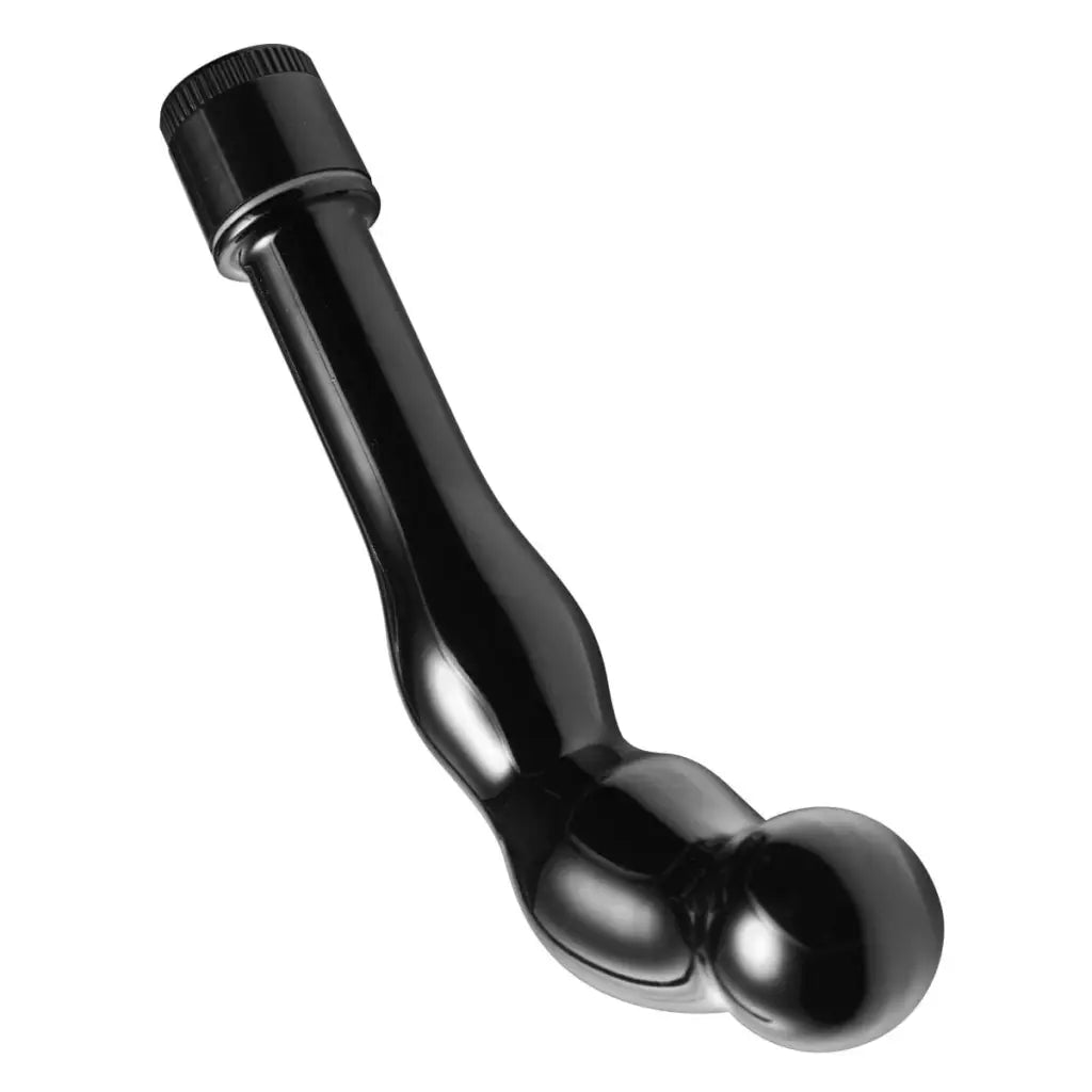 Trinity Vibes Prostate Vibrator Black Ergo P-spot Vibe at the Haus of Shag