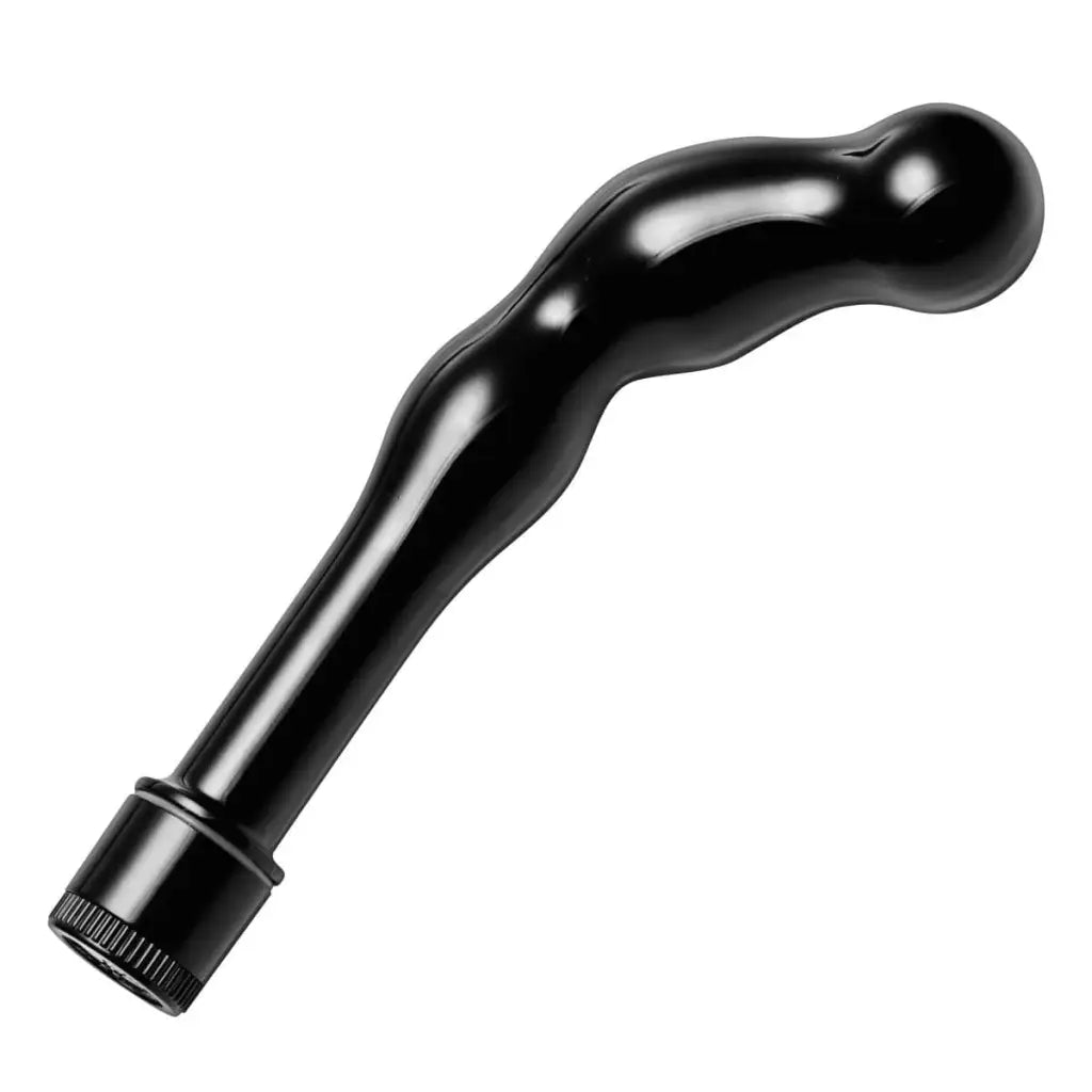 Trinity Vibes Prostate Vibrator Black Ergo P-spot Vibe at the Haus of Shag