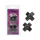 Euphoria Collection O-ring Pasties - Black O/s - Pasties