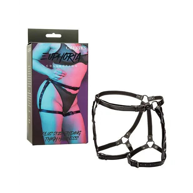 Euphoria Collection Plus Size Riding Thigh Harness - Harness