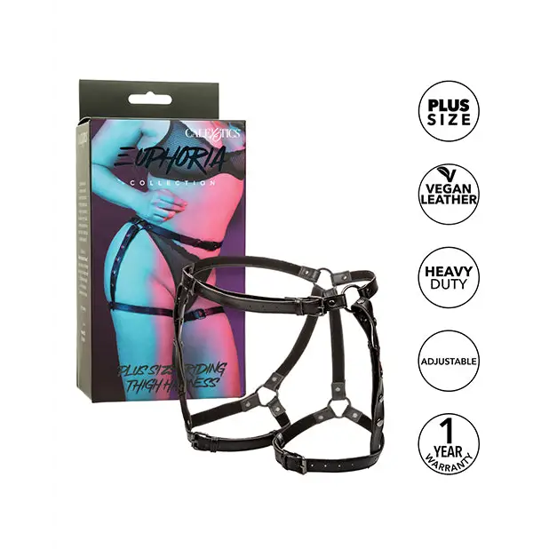 Euphoria Collection Plus Size Riding Thigh Harness - Harness