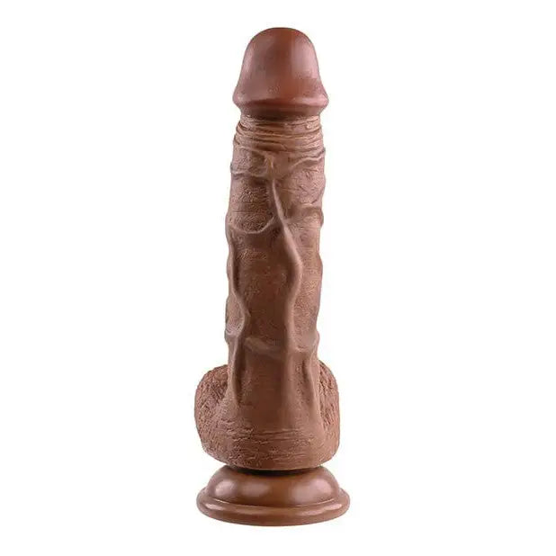 Evolved Realistic Dildo Evolved 8" Realistic Dildo with Balls and Suction Cup Base at the Haus of Shag