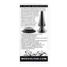 Advanced vibrating rechargeable metal plug with suction base for enhanced pleasure