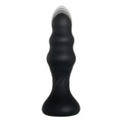 Evolved Backdoor Banger: Black Silicon Vibrating Thrusting Plug for Ultimate Pleasure