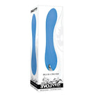 Evolved Blue Crush Petite Vibrator - Curved Blue Silicone Design, Smooth Surface