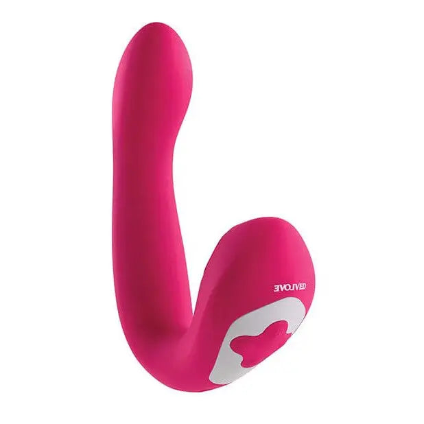 Evolved Stimulators Evolved Buck Wild Come Hither Dual End Massager - Pink at the Haus of Shag