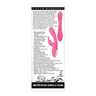 Evolved Bunny Kisses Rabbit Vibrator in pink shoe box with sleek, elegant design