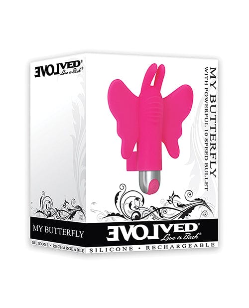 Evolved Finger Vibe Pink Evolved My Butterfly Powerful Finger Vibe at the Haus of Shag