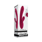 Evolved ’Jammin G’ Rechargeable Tapping Dual Stim Vibrator - Red - Rabbit