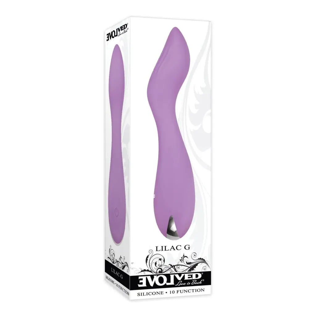 Evolved Vibrator Evolved Lilac G Petite G Spot Vibe - Purple at the Haus of Shag