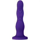 Evolved Vibrator Evolved Love Harnessed Purple Vibrating Dildo Rechargeable at the Haus of Shag